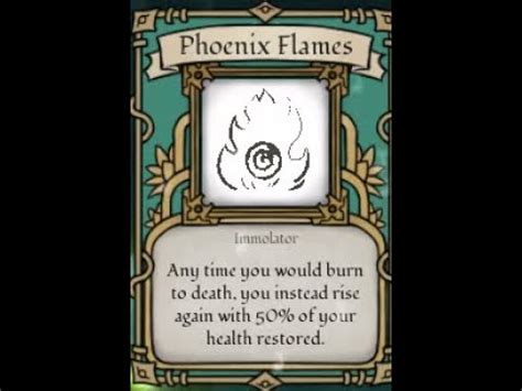 Try the phoenix legendary card and flame within together . . Phoenix flames deepwoken
